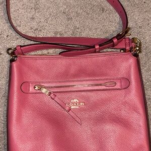 Coach Rose Leather Crossbody Bag